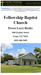 Mobile Screenshot of como.fellowship-baptist.us