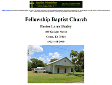 Tablet Screenshot of como.fellowship-baptist.us